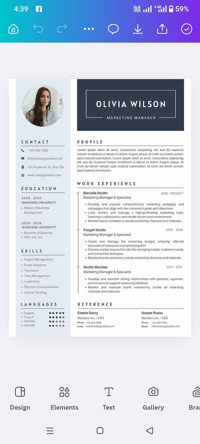 Professional CV & Resume Maker | Cover Letter | Letterhead