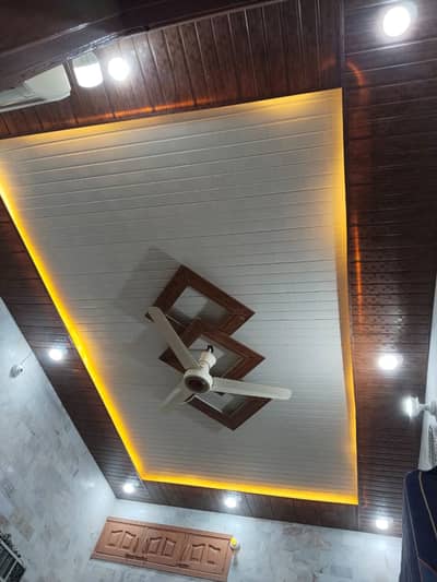 pvc celling / pvc wall paneling/  wpc wall panel/ false ceiling