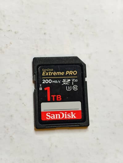 Sandisk 1TB Extreme PRO SD Memory Card
