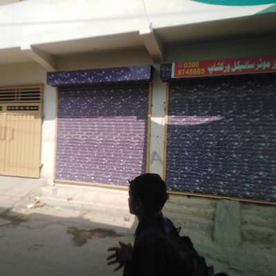 Shop And House for rent prime location