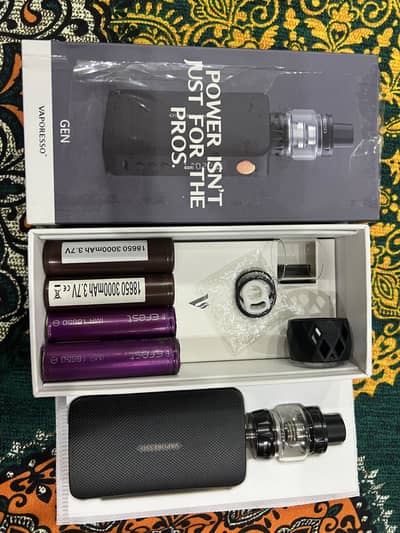 Vaporesso Gen and Worofo Bravo RDTA