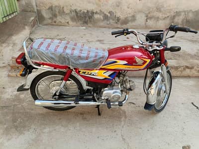 2025 Moda Honda CD70 Applied for**03076026187**