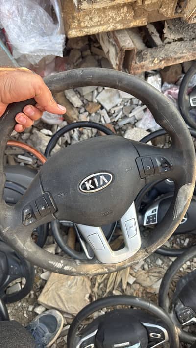 KIA steering wheel
