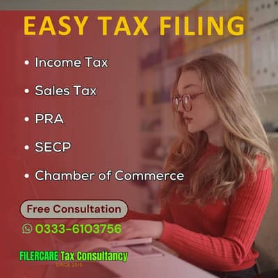 Easy Tax Solutions in very reasonable rates.