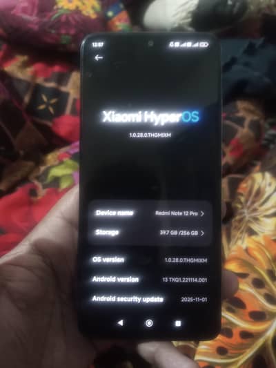 redmi note 12pro. 8.256. gb