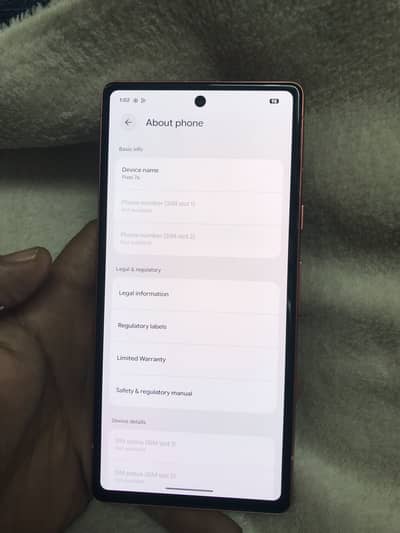 Google pixel 7a (03000242699)