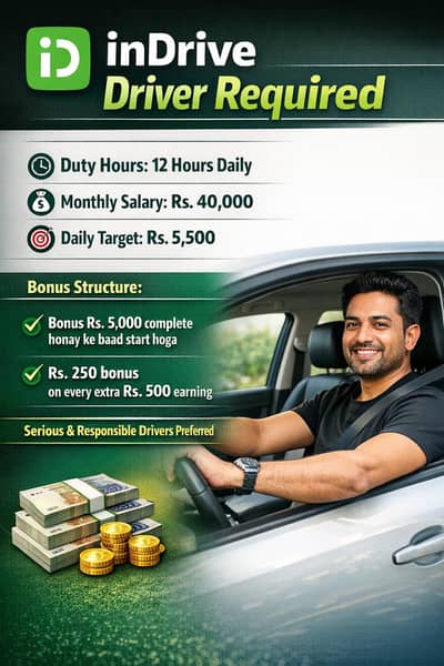 driver required with lisense