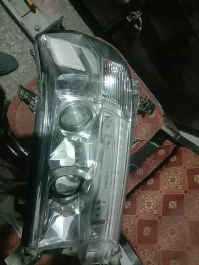 Head light of Land Cruiser 2014