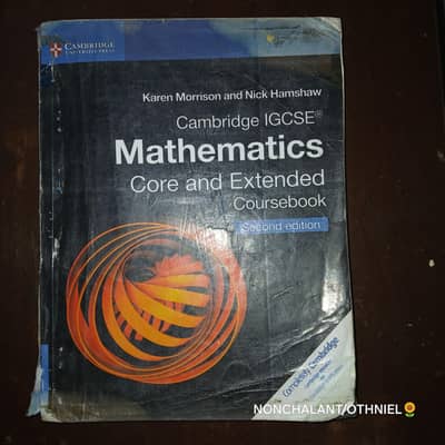 MATHEMATICS CORE AND EXTENDED