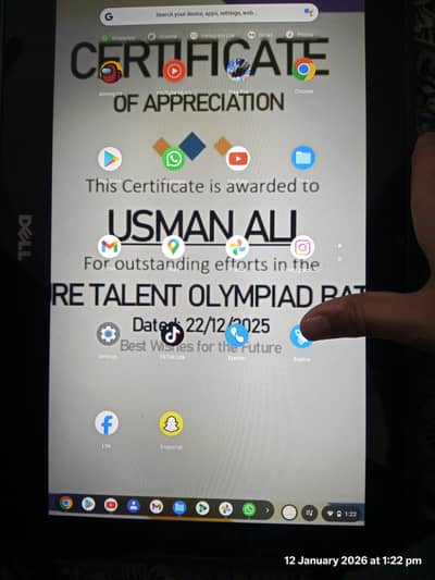 Chromebook tab and laptop