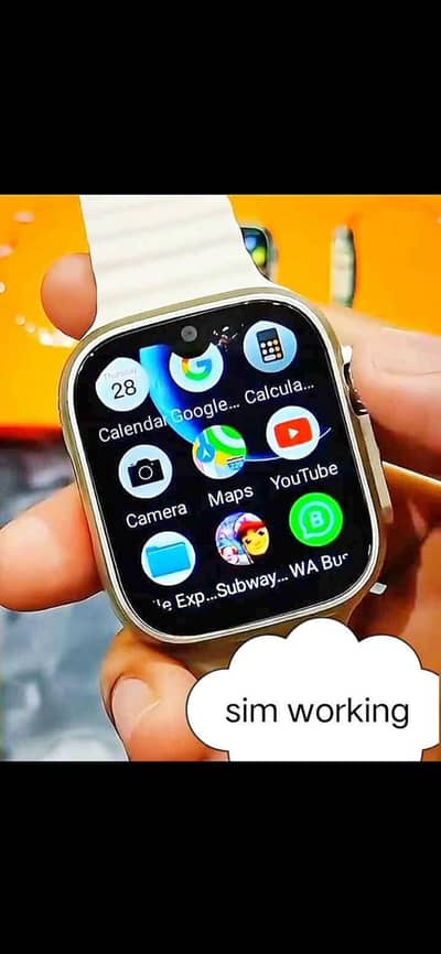 Smartwatch sim Supported free delivery