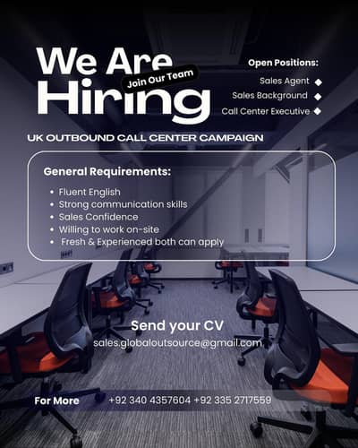 HIRING staff for UK campaign