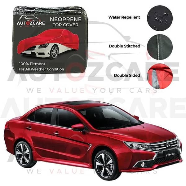 Mitsubishi Lancer Neoprene Top Cover - Model 2004-2020