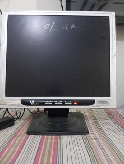 17" LCD with adopter