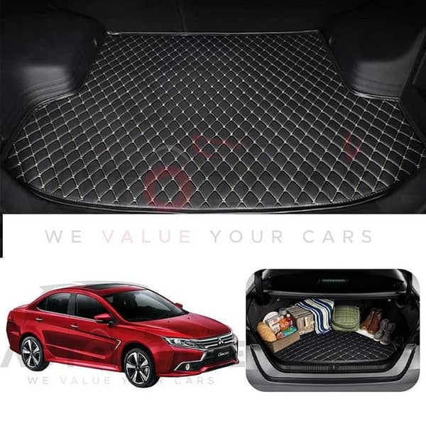Mitsubishi Lancer Custom 7D Custom Car Trunk Mat - Model 2004-2020