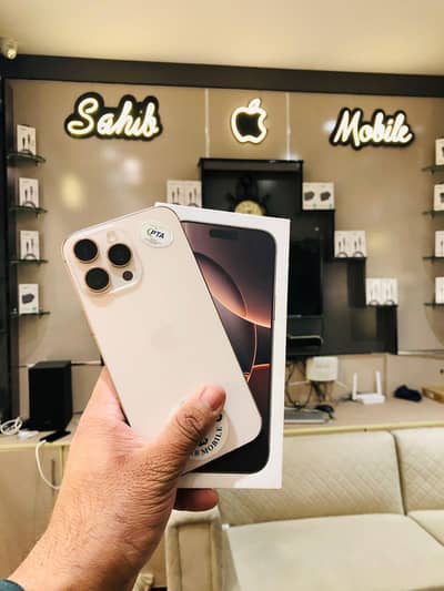 16 pro max dull physical  sim PTA 512 GB