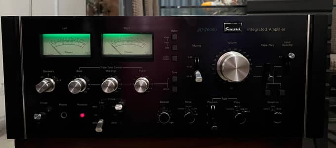 SANSUI AU 20000 Integrated Stereo Amplifier 2 X 170 WRMA Vintage 1975