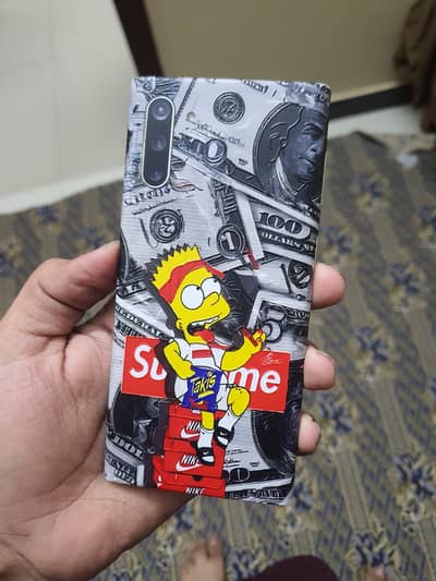 Samsung  note  10 5g  non pta minor dot