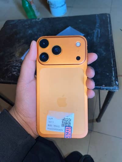 iPhone XR into 17 pro for urgent sale