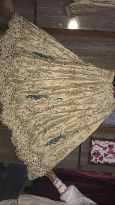bridal mehndi mayo dress
