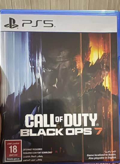 Twice Used New PS5 Call of duty black ops 7