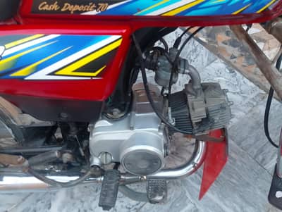 honda CD 70 full lush condition total jenain