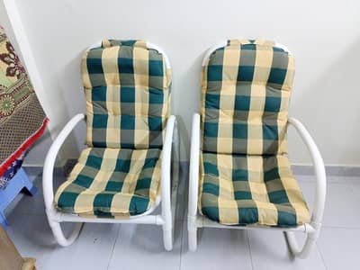2 new PVC chair very comfortable