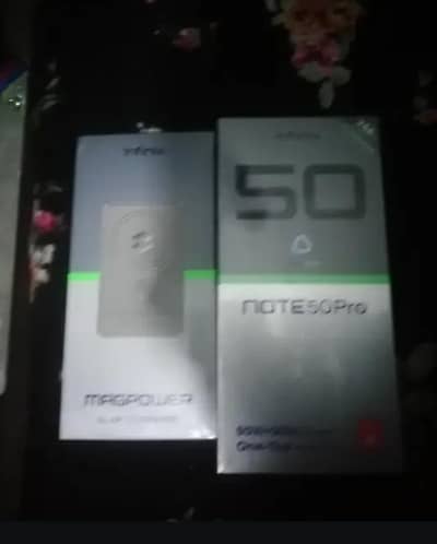 Infinix note 50 pro With power bank