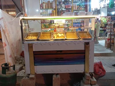fast food running setup for rent 1500 daily