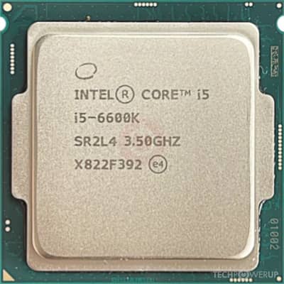 I5-6600k Processor Tray.