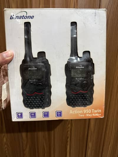 Binatone Action 950 Walkie Talkie / Wireless Set / Intercom