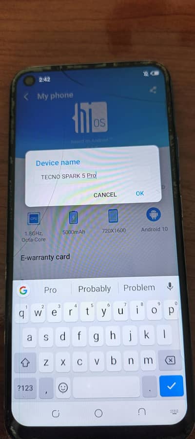 Tecno Spark 5 Pro – 4GB RAM 64GB Storage