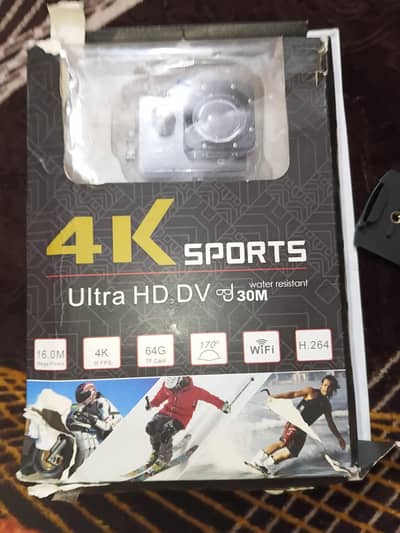 03004117049 real number h Sports Action Camera 4k