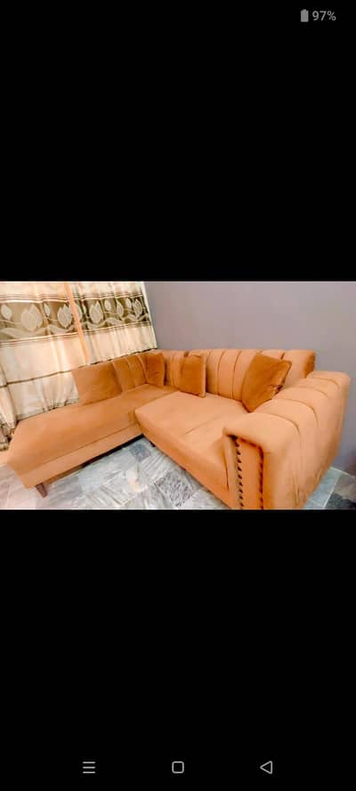 L. Shape Sofas For sale