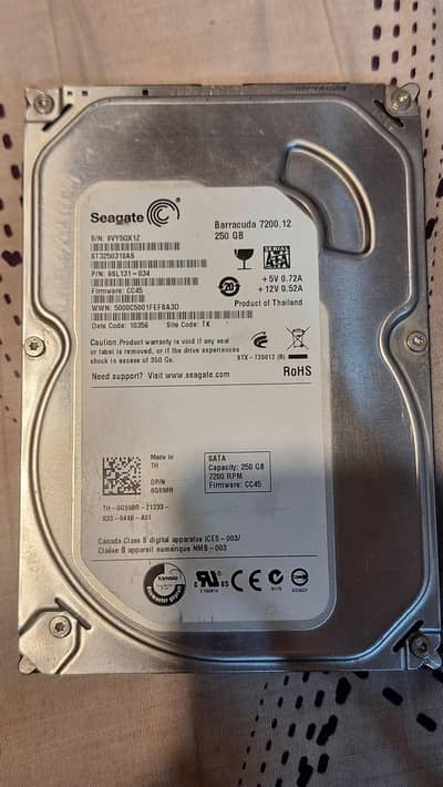 hard disk 250gb