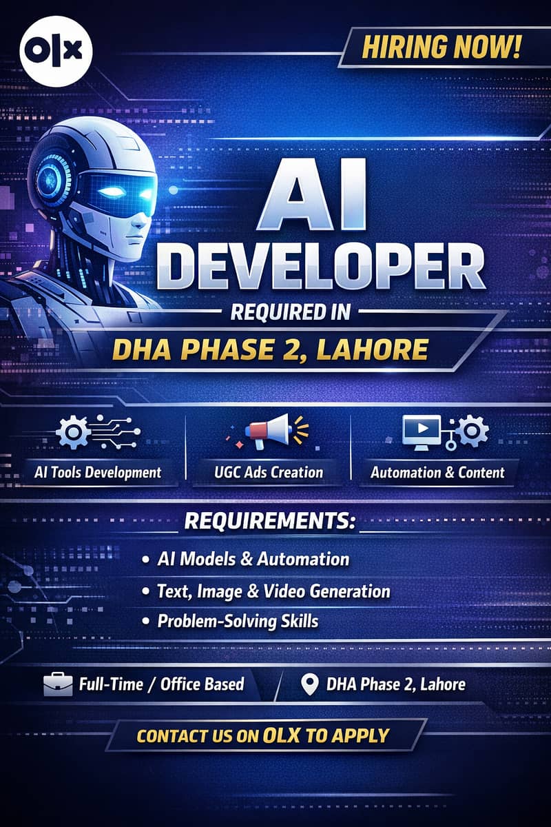 AI Developer Required 0