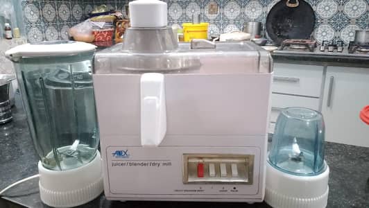 ANeX Juicer Blander Machine 3in1
