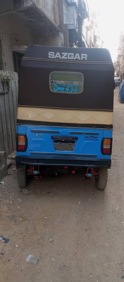 sazgar rickshaw registration date 02-11-2021