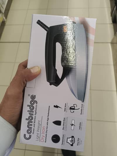 Cambridge company dry iron