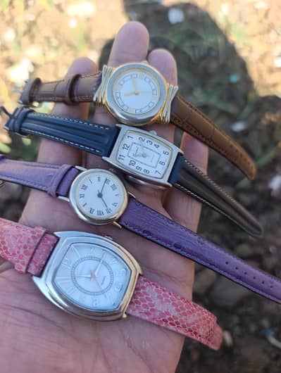 very rare girls watches with pocket watch and keychain watch