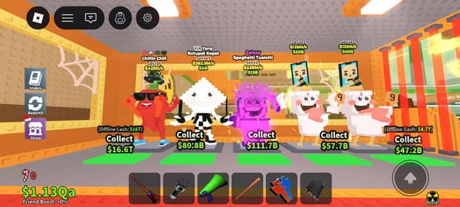 Roblox steal a brainrot brainrots