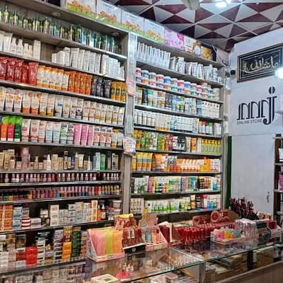 Helper for cosmetics and handbags store