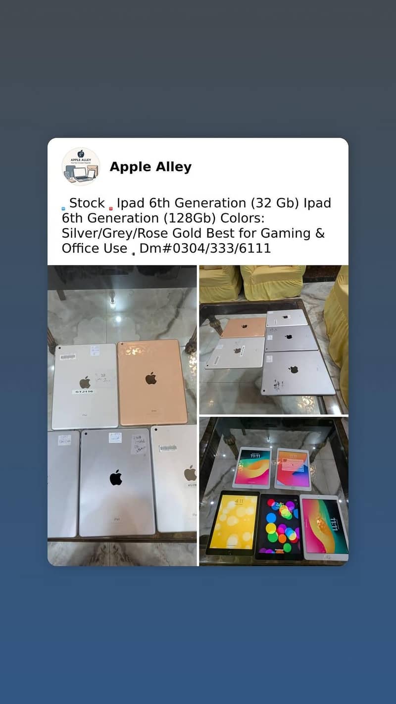 Ipad 6th Generation 3