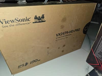 Viewsonic VX2479-HD-PRO Gaming monitor 3 months used like brandnew