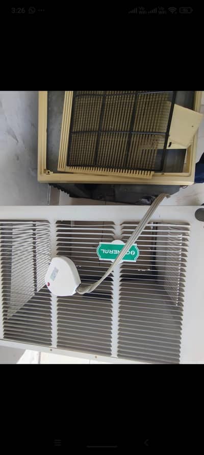 General 1.5 tonne Window AC. Very Lightly Used. Good as New Condition.