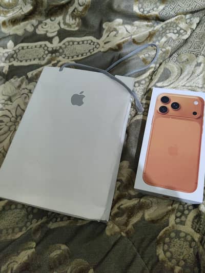 apple iphone 17 pro max cosmic orange 256gb lla