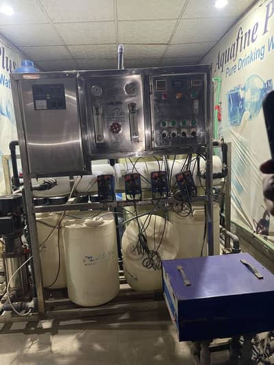 Running Mineral water plant setup for sale