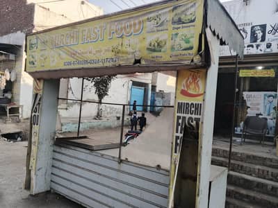 shawarma burger counter