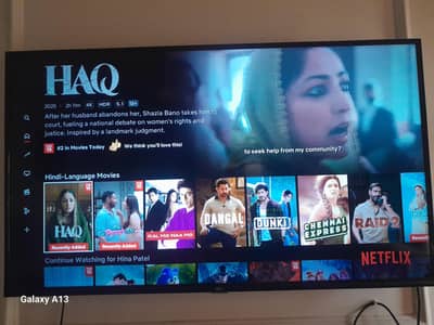 tcl 50inch smart led