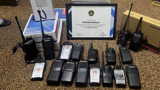 Wireless set / motorola walkie talkie  / kenwood / icom /